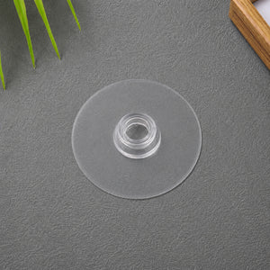 Transparent Self Adhesive Wall Hook Punch Free Holder For Hanging Items (1 Pc)