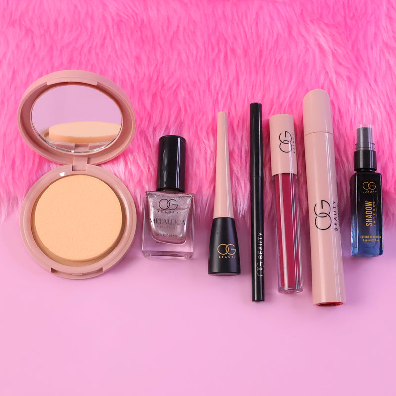 7 In 1 Og Beauty Complete Makeup Combo Kit (1 Set)