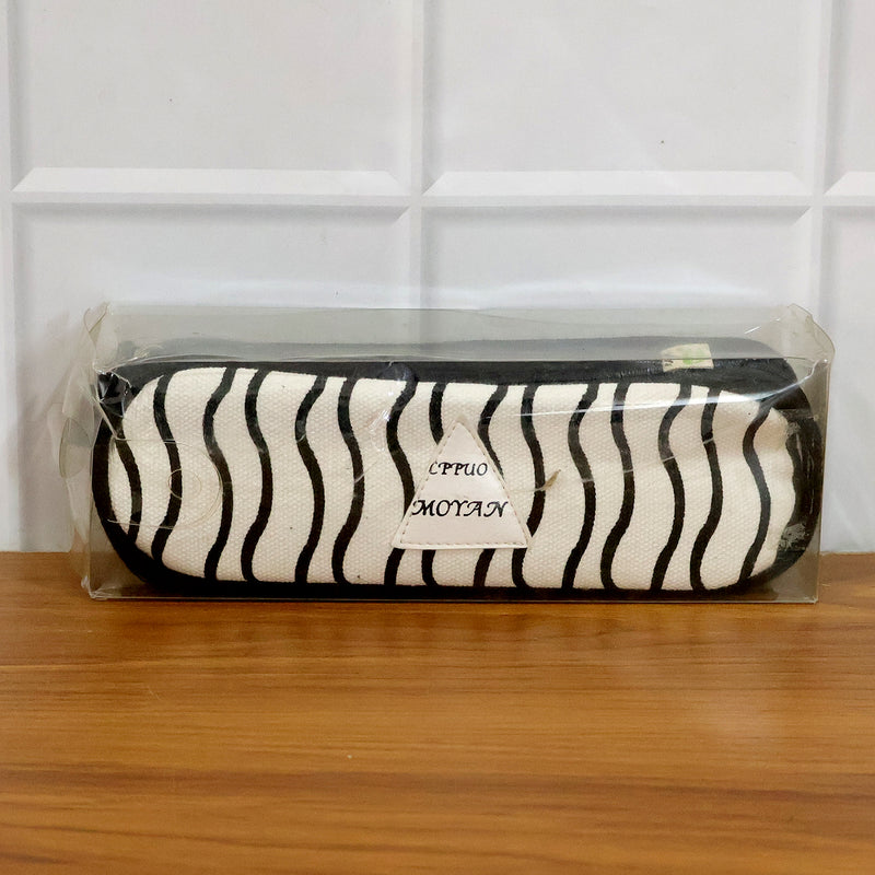Premium Fabric Zipper Pencil Pouch (1 Pc)