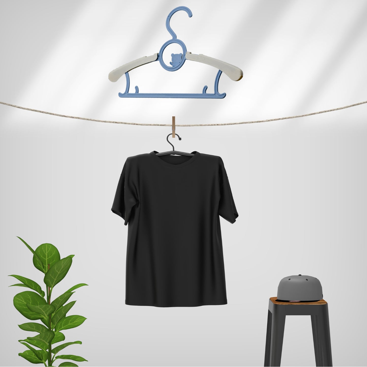Lightweight Hangers For Clothes Coat, Shirt Closet (5pc)