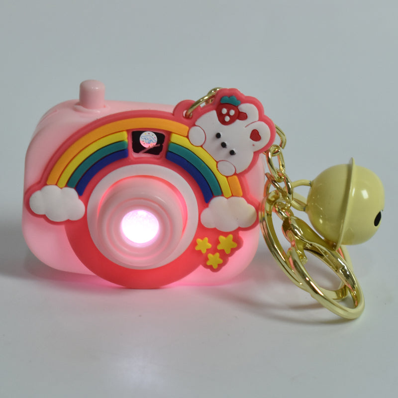 Projective Camera Keychain With Zinc Alloy Ring