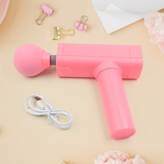 Massage Gun Deep Relax Powerful Muscle Massager Usb Chargeable (Onam Sale Price - Prepaid Only)