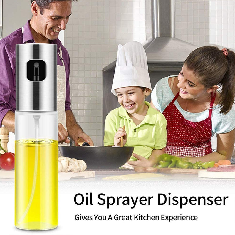 Oil Dispenser Versatile Glass Spray Bottle
