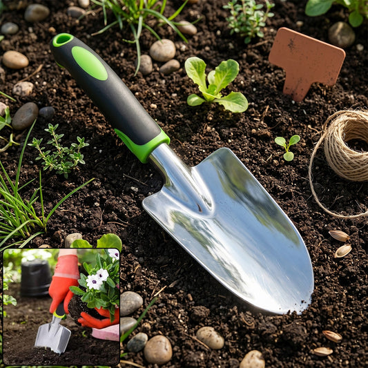 Garden Hand Trowel  Ergonomic Steel Blade For Easy Digging