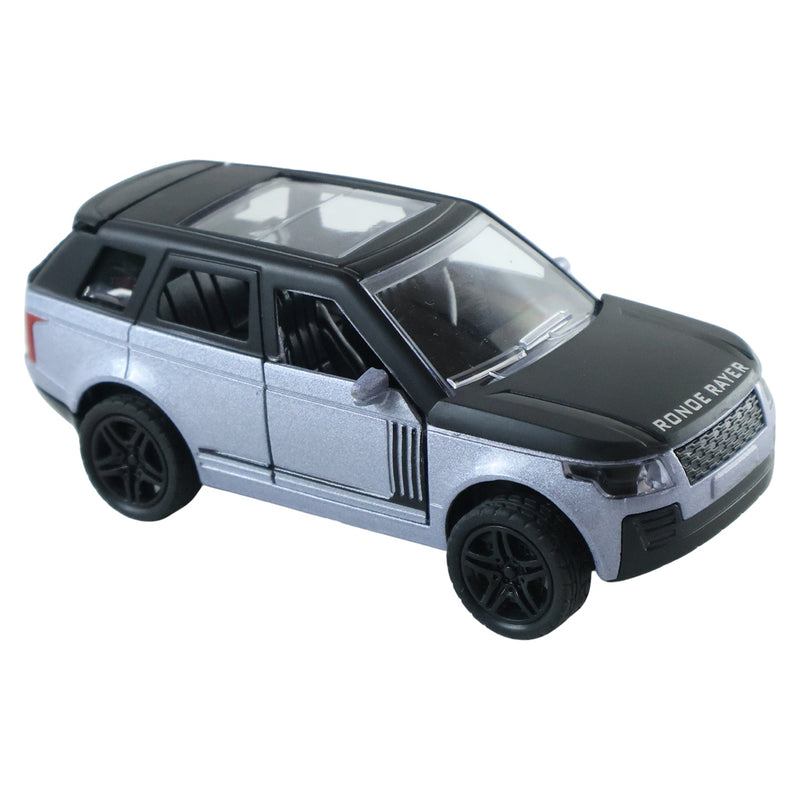 Light And Sound Metal Pull Back Car Toy Die Cast Suv Model For Kids (1 Pc)