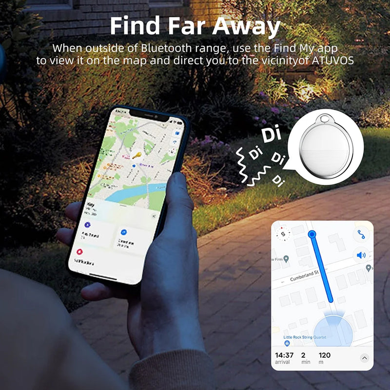 Finder GPS Tracker With Sound Alarm, Compatible With Find My App