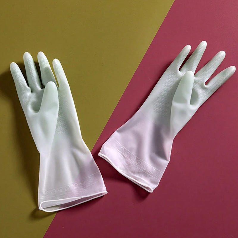 Latex Household Gloves (2 Pair / Mix Colour)