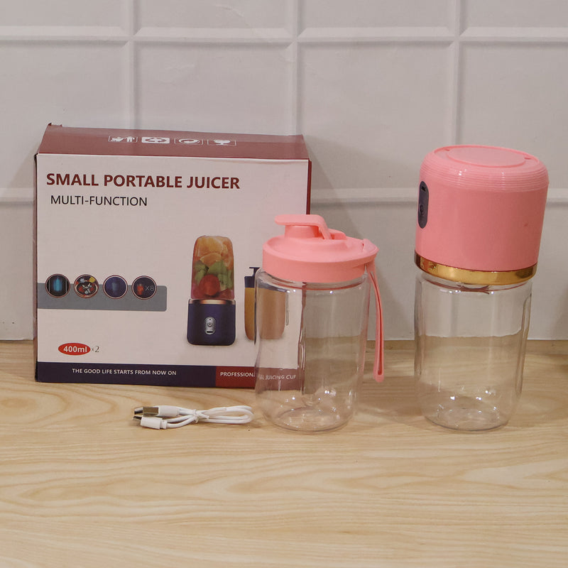 Portable Electric Juicer  Cordless  Usb Rechargeable For On-the-go
