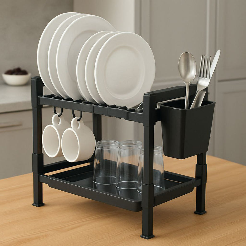 Sleek & Slender Kitchen Rack – Modern Space-Saving Dish Drainer