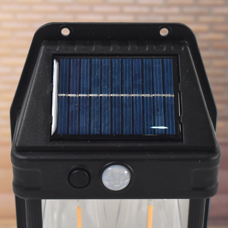 18w Solar Wall Double Lights  Lamp With 2 Modes Motion Sensor