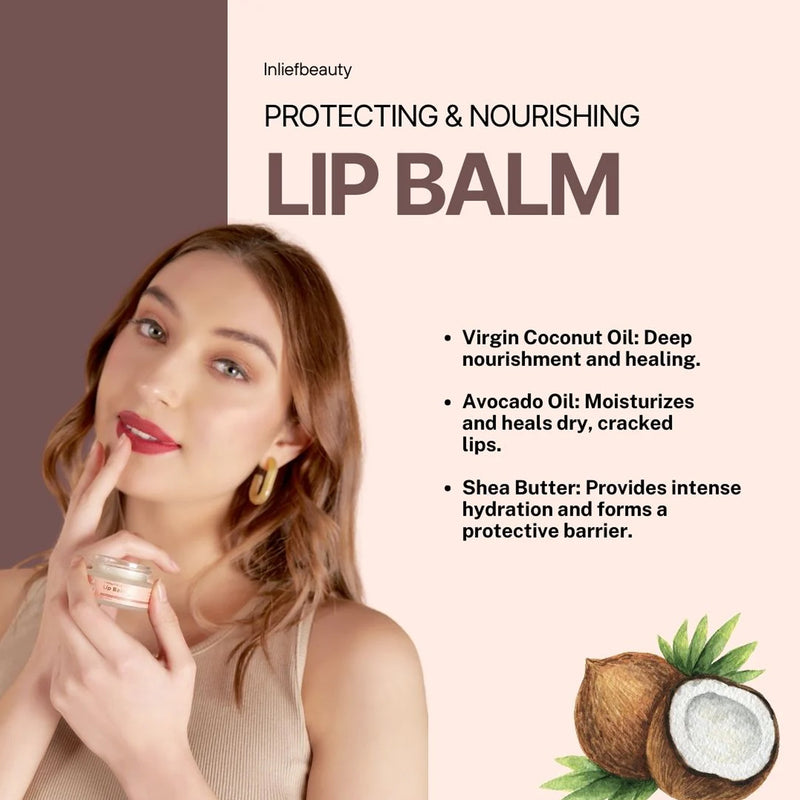 Inlief Moisturizing  Nourishing Lip Balm (1 Pc  15 Gm)
