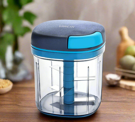Ganesh Master Chopper With 5 Stainless Steel Blades XL Large Jumbo Chopper (900 ML)