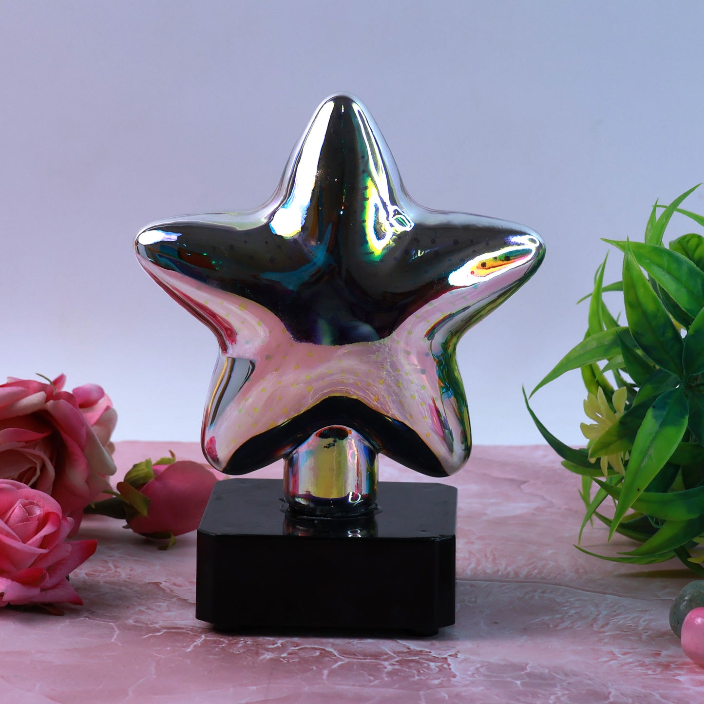 Star-shaped 3D Illusion Decorative LED Night Lamp
