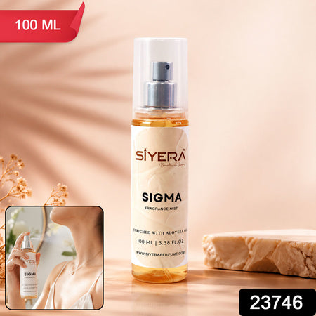 Sigma Fragrance Mist Body Spray Enriched With Aloe Vera Gel (100 Ml)