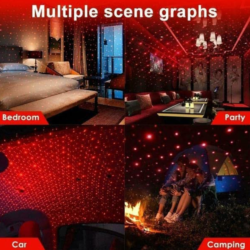 Light Galaxy Night Sky Ambiance Laser Micro Projector USB Light