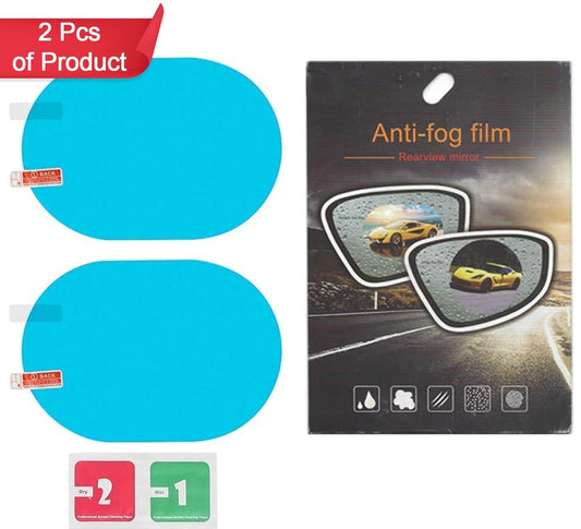 Anti Fog & Anti Scratch Rear view Mirror Sticker Film, Waterproof