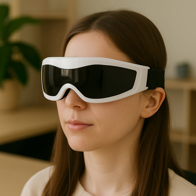 Electric Eye Massager With Heat Vibration Air Pressure
