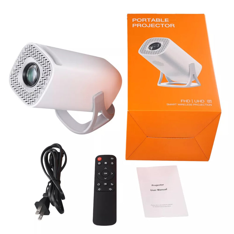Mini Portable Projector – Smart Wireless Projection | FHD | UHD