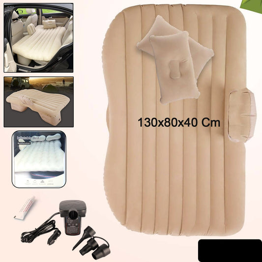 Portable Inflatable Air Mattress Bed with Pillows For Car, Camping & Outdoor