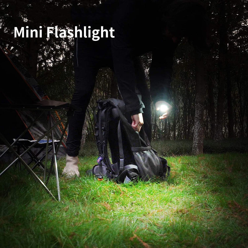 LED Battery Operated Keychain Flashlight With folding Bracket & Bottle Opener