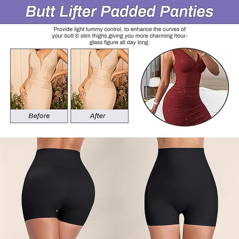 Women's Butt Lifter Padded Underwear Hip Pads Body Shaper Control Knickers Hip Pad (Large)