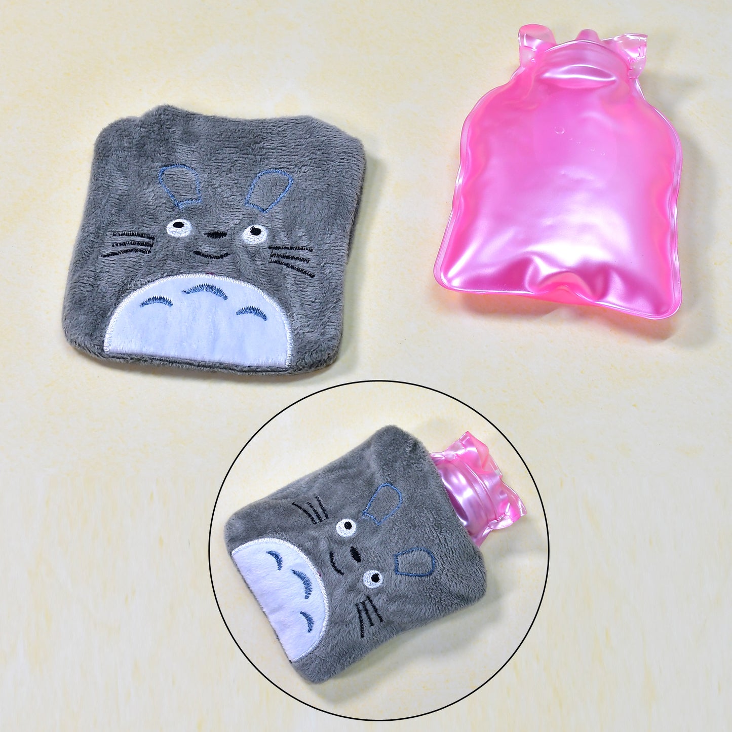 Totoro Cartoon Hot Water Bag For Pain Relief And Menstrual Cramps