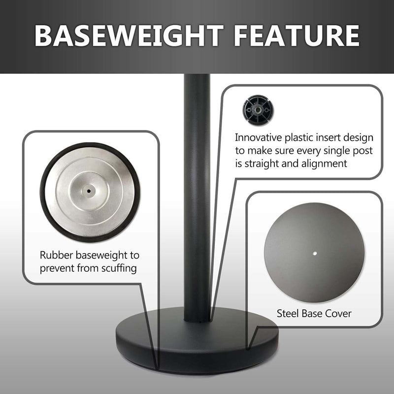 Belt Barrier Stand
