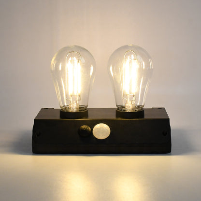 Solar Double Led Bulb Lamp 2w (1 Pc)