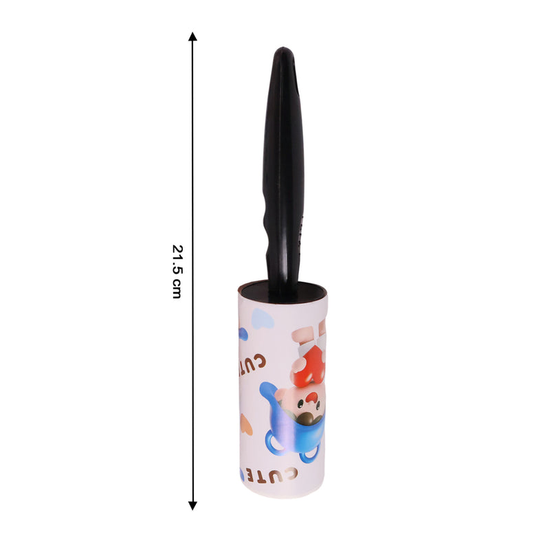 Reusable Sticky Lint Roller With Handle (1 Set)