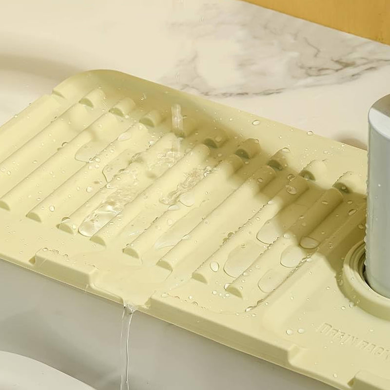 Silicone Sink Faucet Pad  Mat (1 Pc / 33x12 Cm)