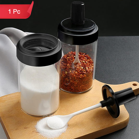 Multipurpose Spice Box Glass Jars (1 Pc)