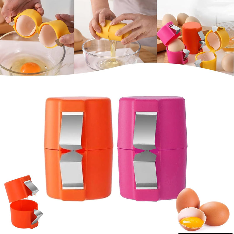 Egg Shell Opener / Egg Cracker Tool For Raw Eggs Handheld