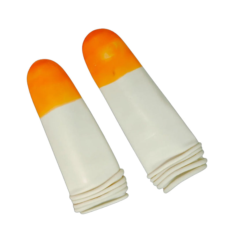 Silicone Finger Protector Caps Reusable Anti Slip Fingertip Covers (10 Pcs Set)