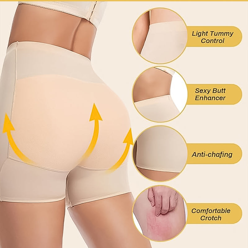 Women's Butt Lifter Padded Underwear Hip Pads Body Shaper Control Knickers Hip Pad (Medium)