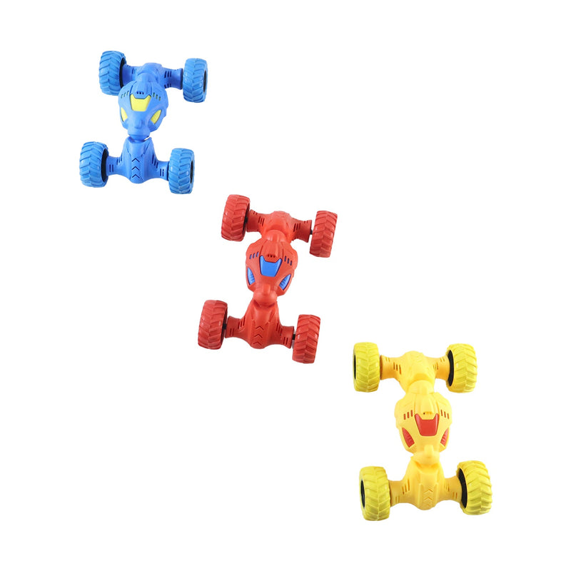 Telescopic Pull Back Stunt Car Toy For Kids Friction Off Road Vehicle (1 Pc)
