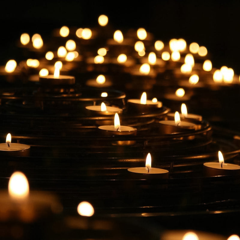 Tealight Candles Set Smokeless Candles (50 Pcs Set)