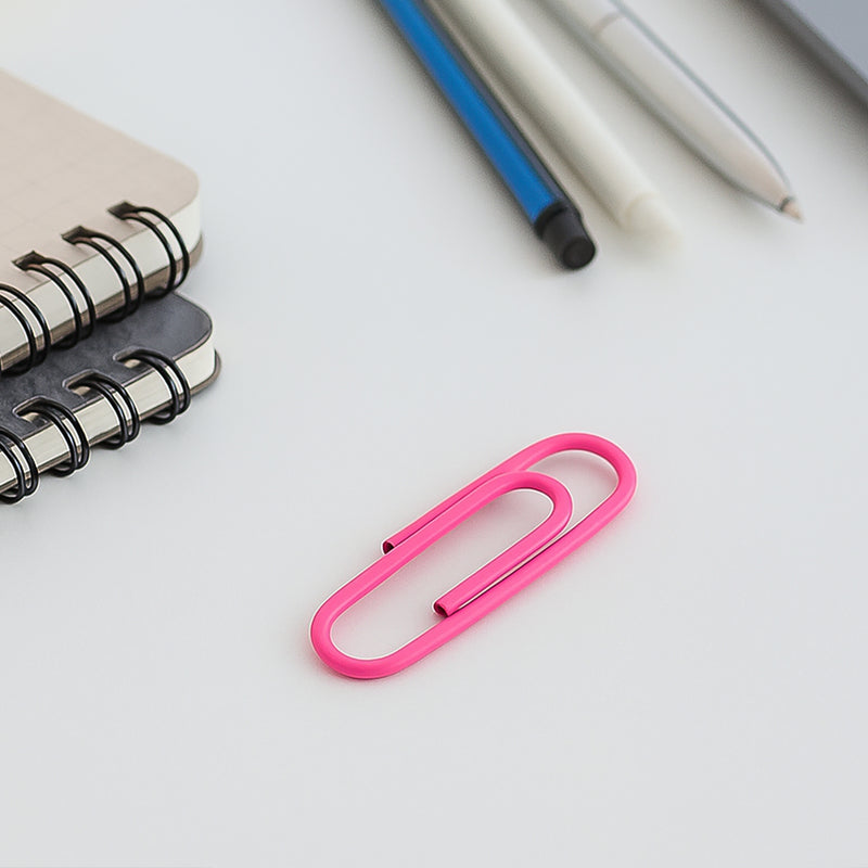Vinyl-coated Paper Clips - (10 Pc  Set)