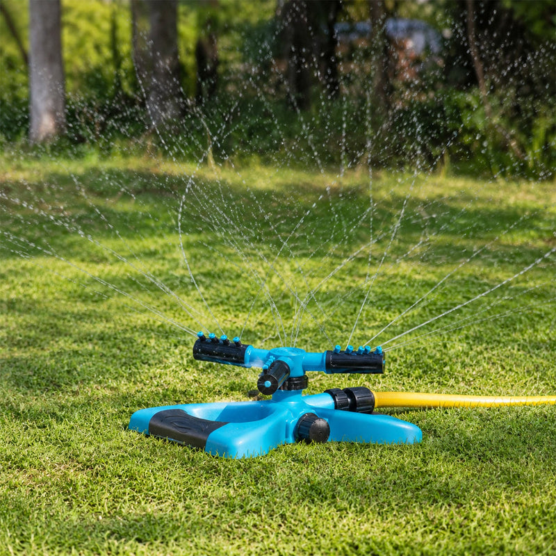 Garden Water Sprinkler  360 Rotating For Full Coverage