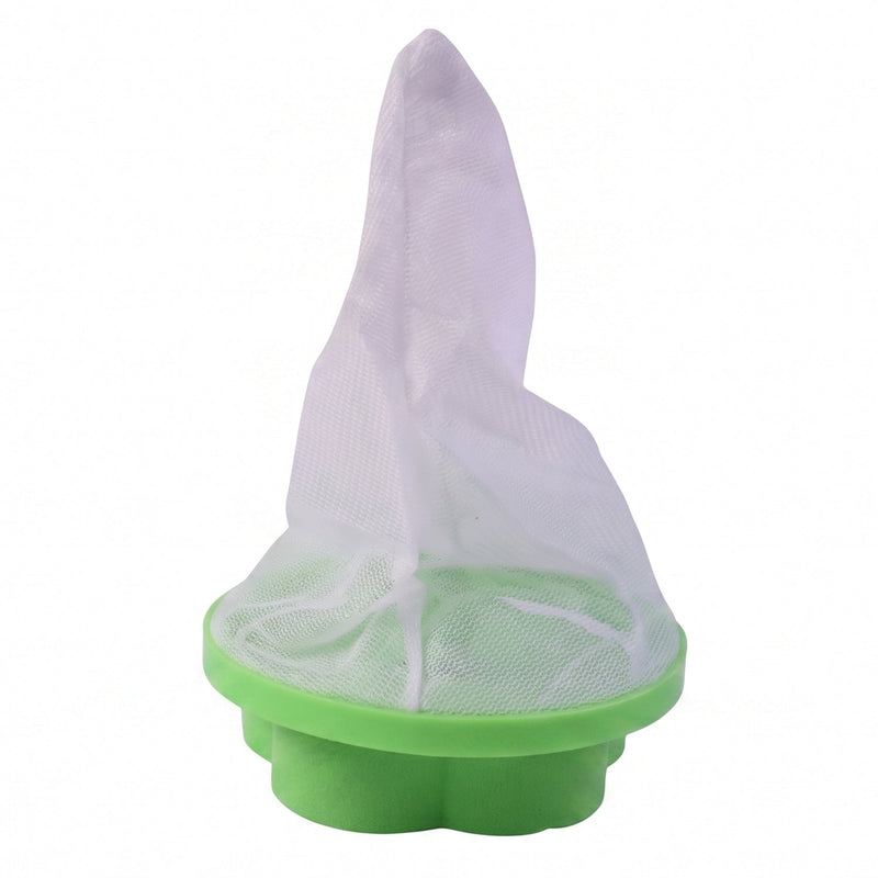 Washing Machine Floating Hair Lint Catcher  Reusable Mesh Flower Filter