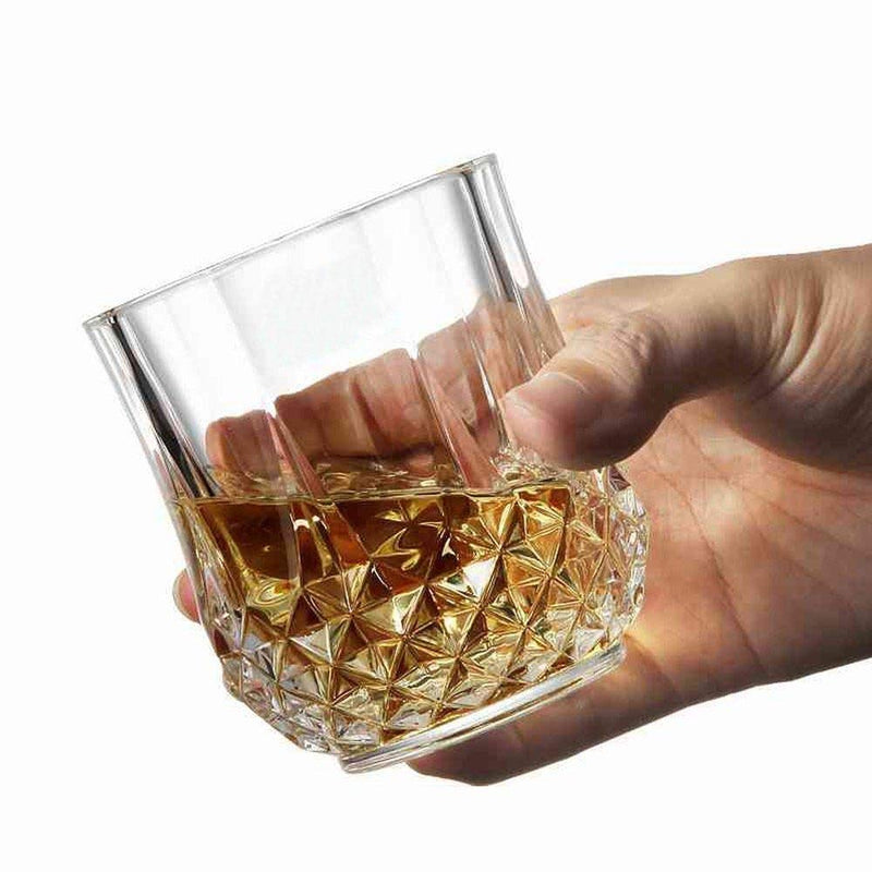 Unbreakable Stylish Fully Transparent Glasses Set 250ml (6pcs)