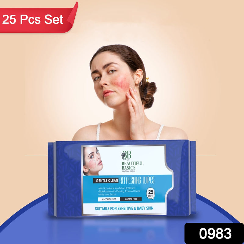 Refreshing Wet Wipes for Face