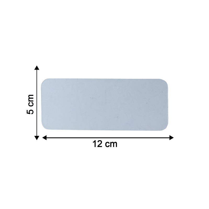 Transparent Self Adhesive Wall Sticker Hook Punch Free For Keys Hanging (1 Pc)