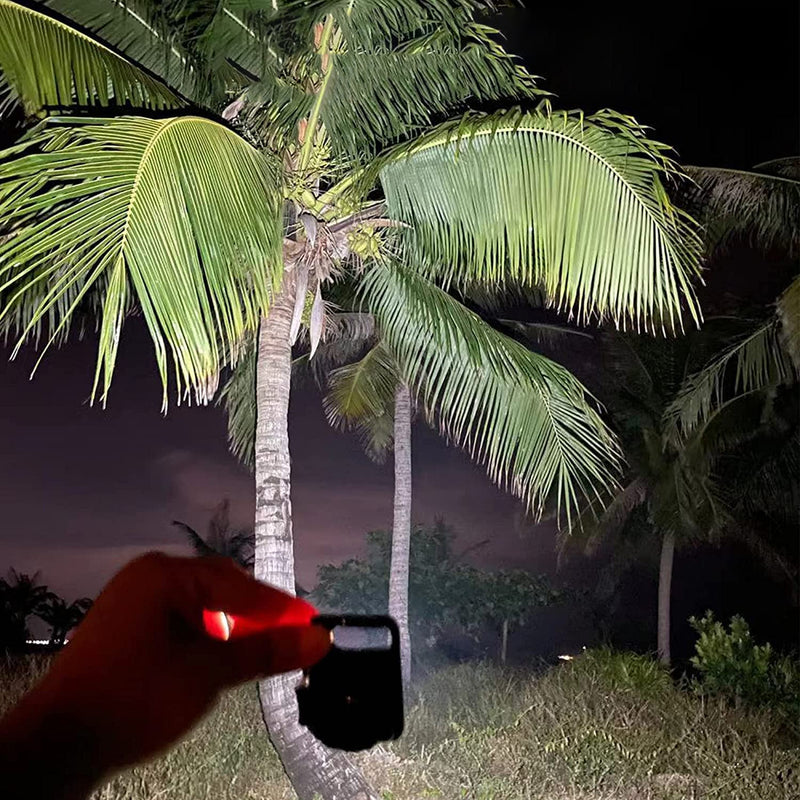 LED Battery Operated Keychain Flashlight With folding Bracket & Bottle Opener
