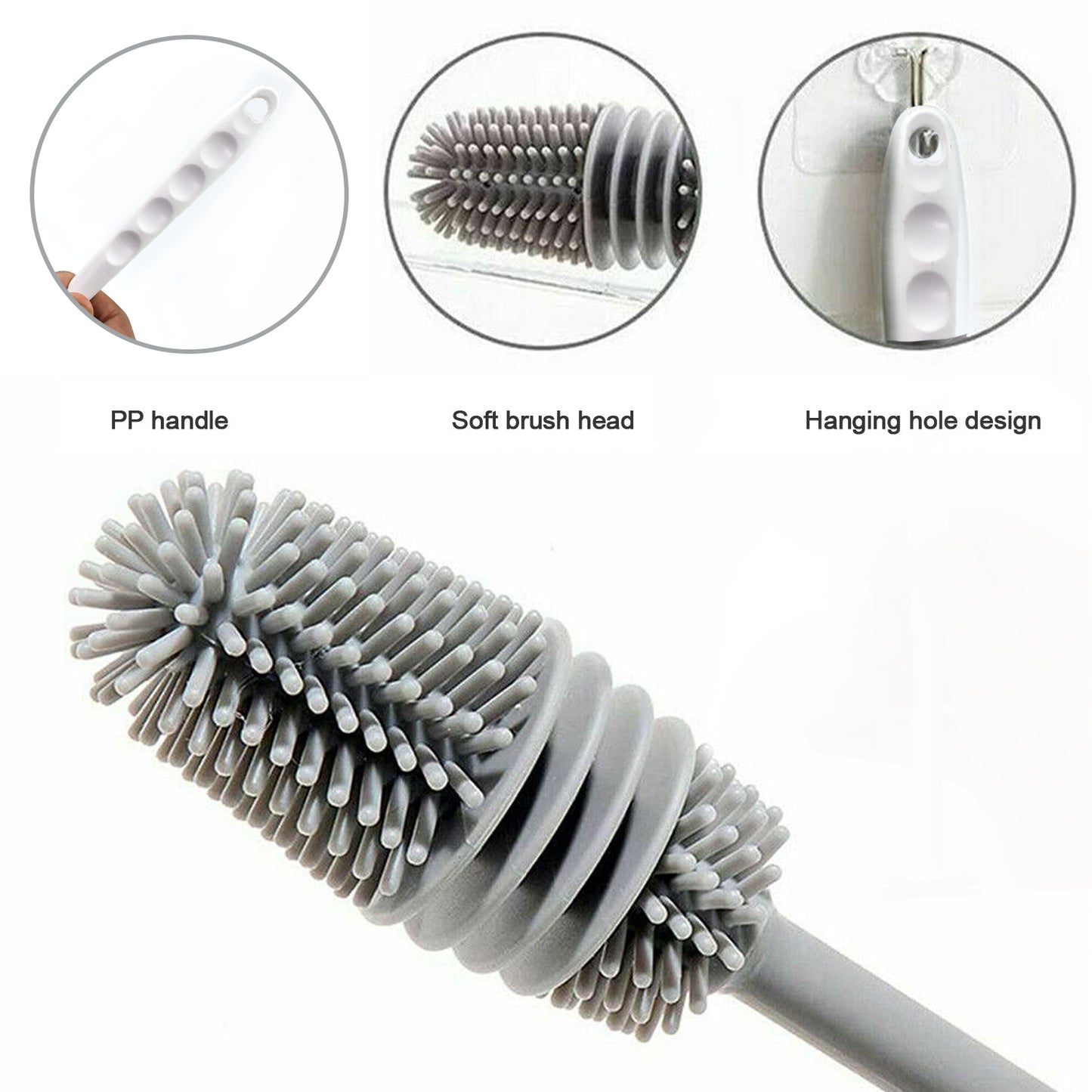 Bottle Cleaning Brush Usual Fully Types Of Cleansing