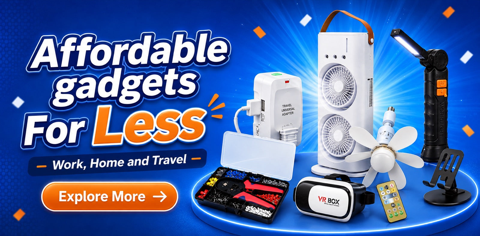 Affordable gadgets for work, home and travel