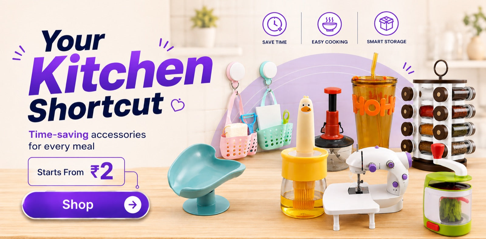 Kitchen accessories that save time