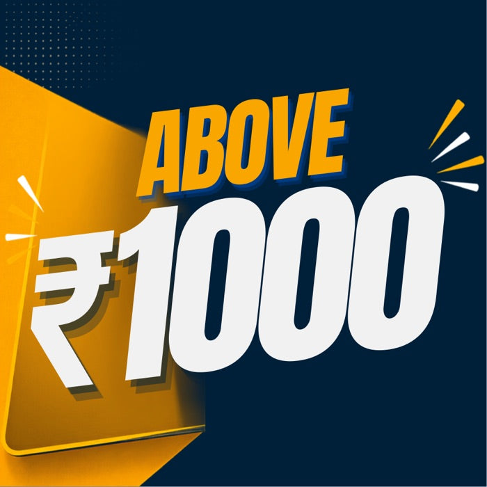 Above ₹1000